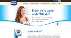 Desktop Screenshot of milkaid.com